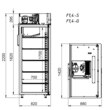 Шкаф морозильный АРКТО F1,4-S (краш) 4