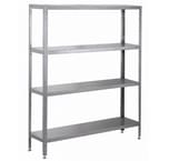 Сплошные стойки из оцинкованной стали