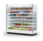 Пристенные витрины (горки) для супермаркетов