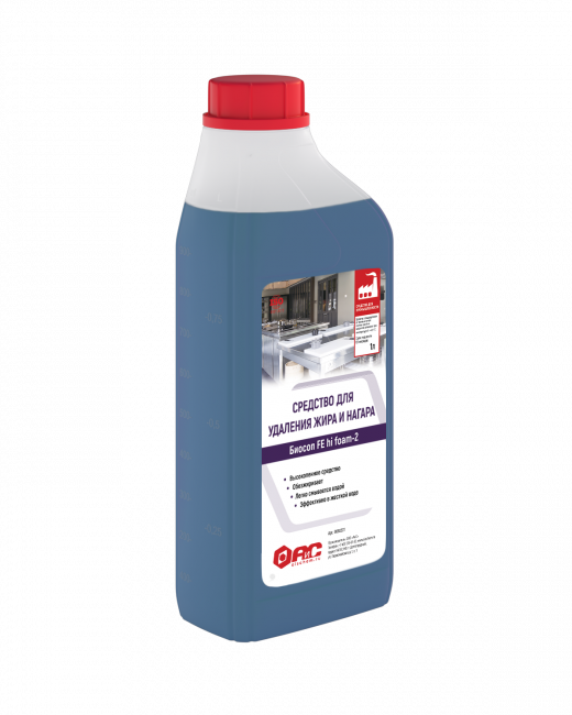 Пенное универсальное щелочное средство Биосоп Hifoam2 (1л)