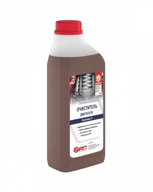 АКСАМИД LF. ОЧИСТИТЕЛЬ ДВИГАТЕЛЯ КОНЦЕНТРАТ(1л)