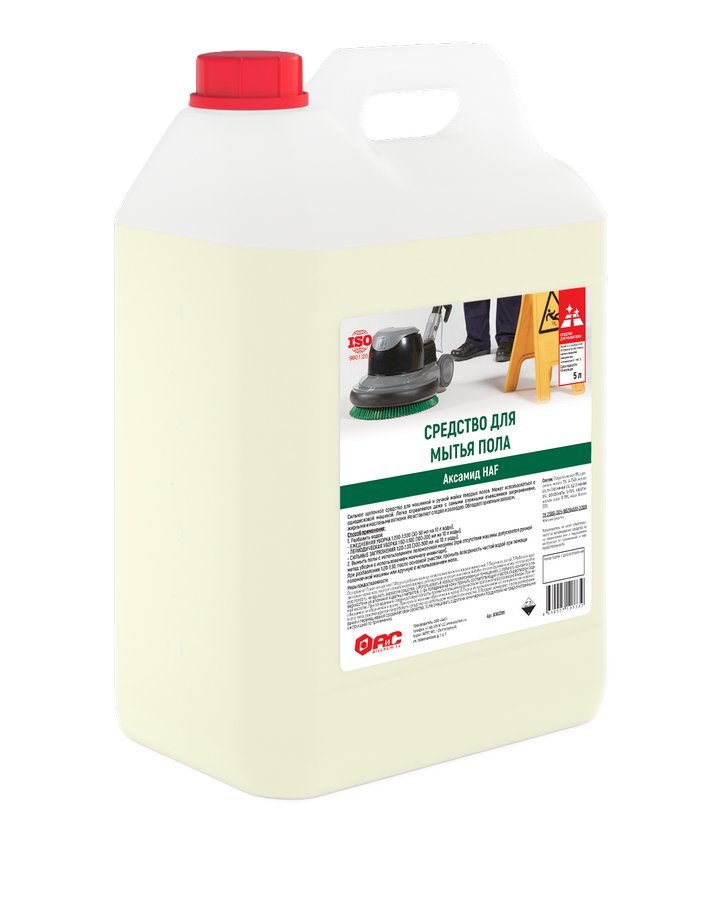 Щелочное беспенное моющее средство для полов Аксамид HАF (5л)