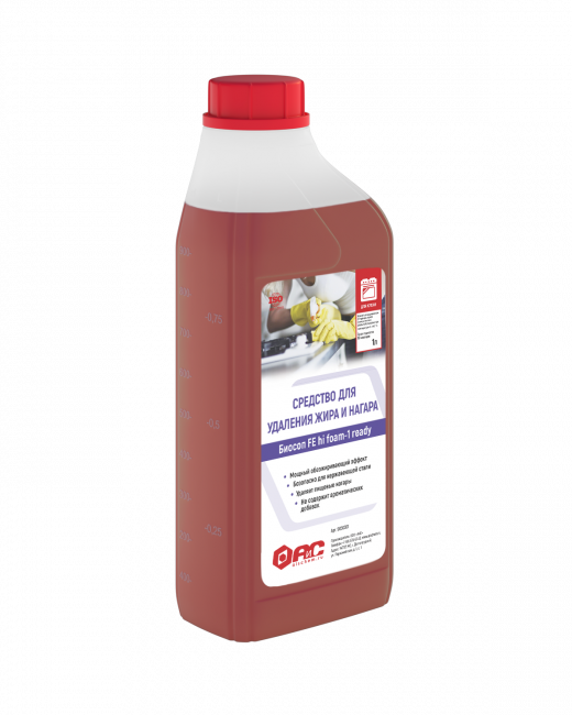 Пенное щелочное средство для удаления нагара Биосоп Hifoam 1(1 л)