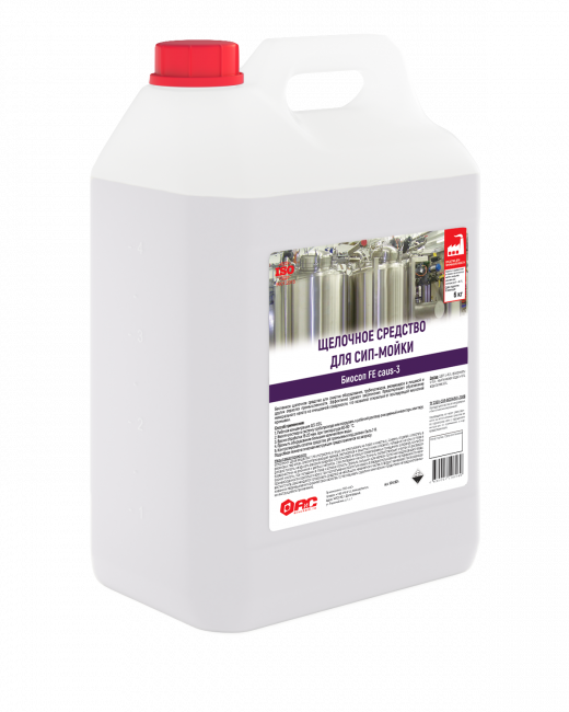 Щелочное средство для сип-мойки БИОСОП CAUS 3 (6 кг)