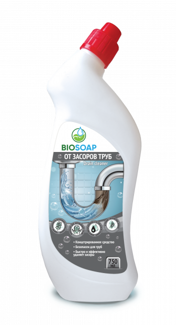 BIOSOAP. ОТ ЗАСОРОВ ТРУБ