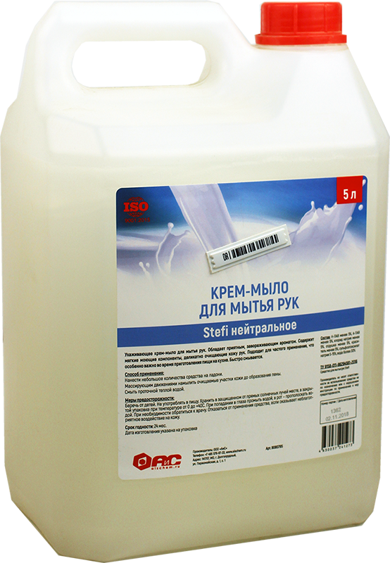 Крем-мыло STEFI СТАНДАРТ нейтральное (5л)