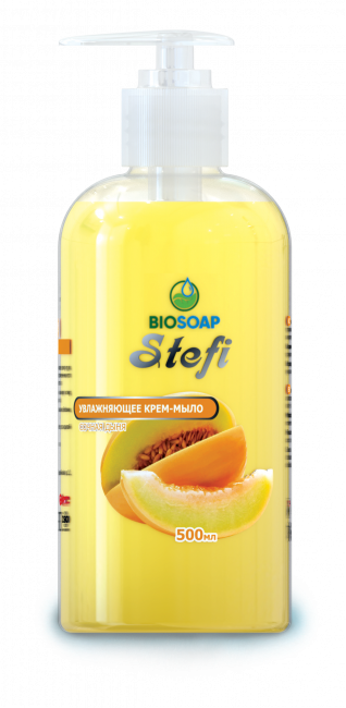 BIOSOAP. STEFI КРЕМ-МЫЛО.СОЧНАЯ ДЫНЯ