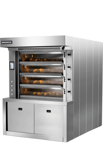 Подовая паротрубная печь ETO100