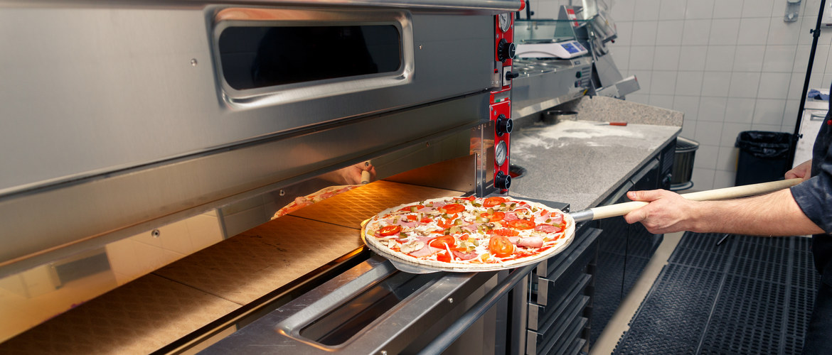 Вариант профессиональной печи для пиццерии Вариант профессиональной печи для пиццерии